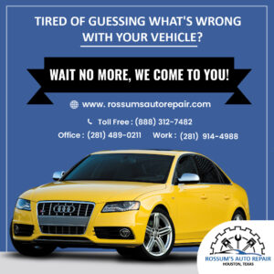 Mobile Mechanic and Auto Repair in Houston